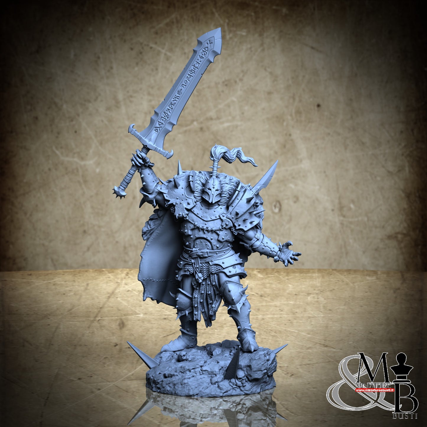Blessed Champions of Gorkal (Pose 4) - Sword
