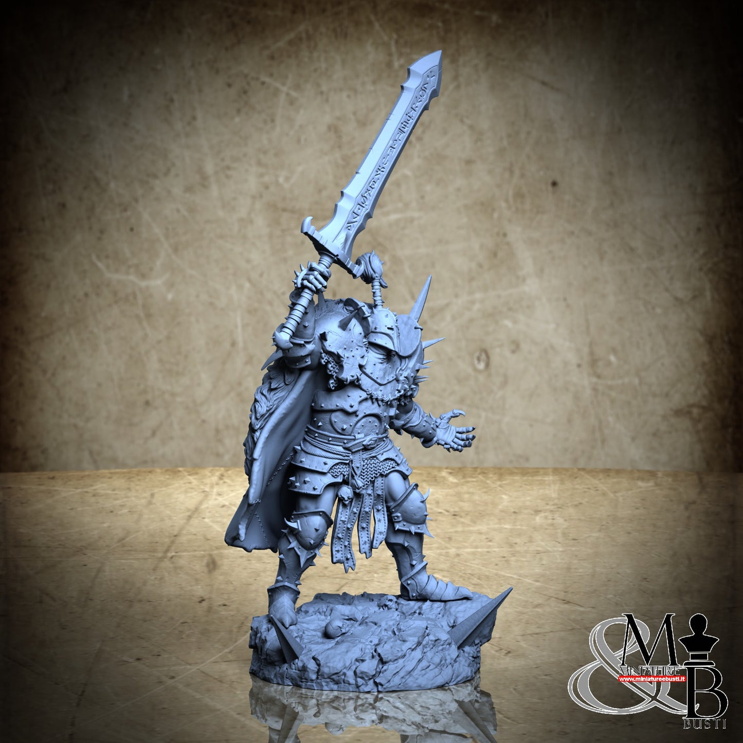 Blessed Champions of Gorkal (Pose 4) - Sword