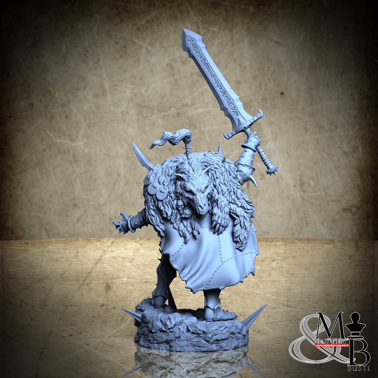 Blessed Champions of Gorkal (Pose 4) - Sword
