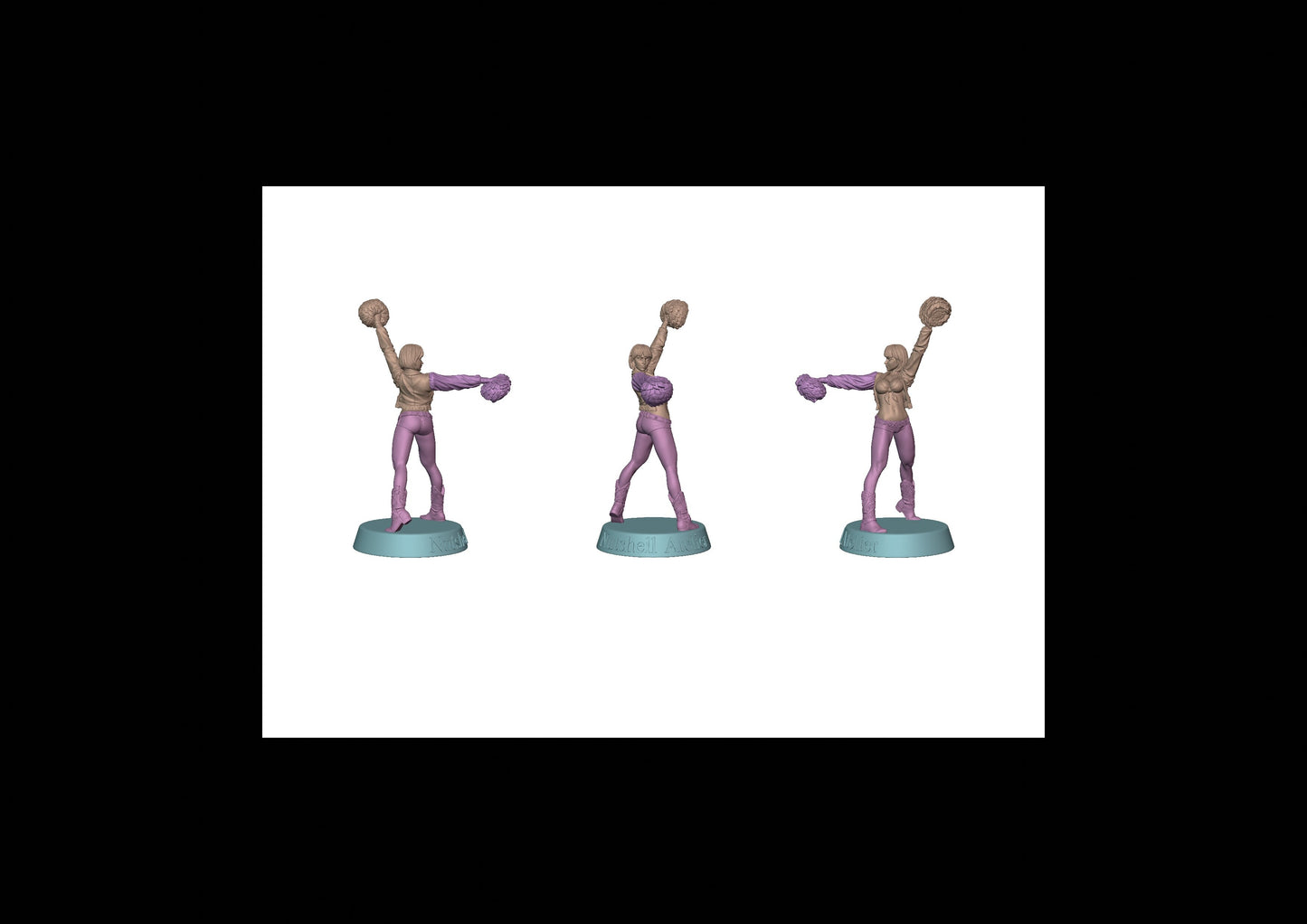 Cheerleaders Body 2 - Costume 1