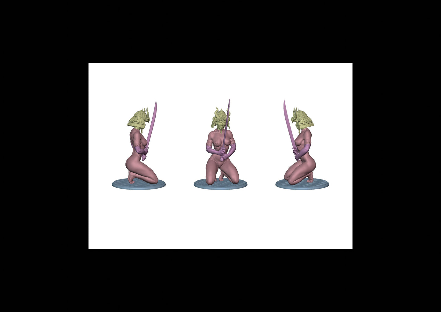 The Crimson Cat - Samurai girl - Body A