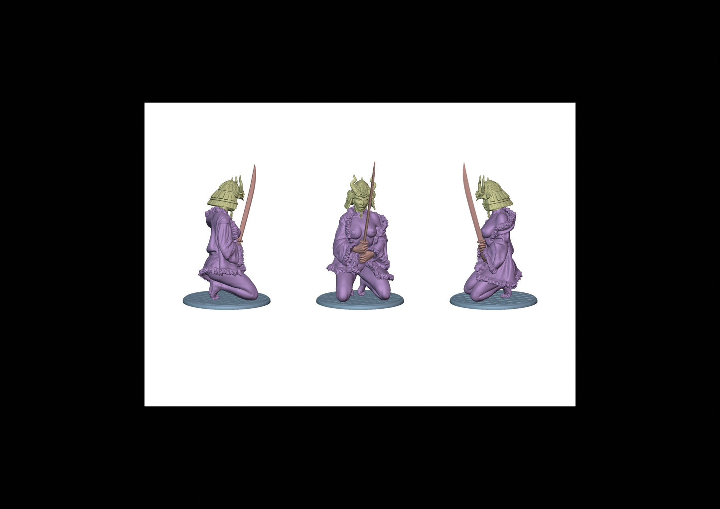 The Crimson Cat - Samurai girl - Body C