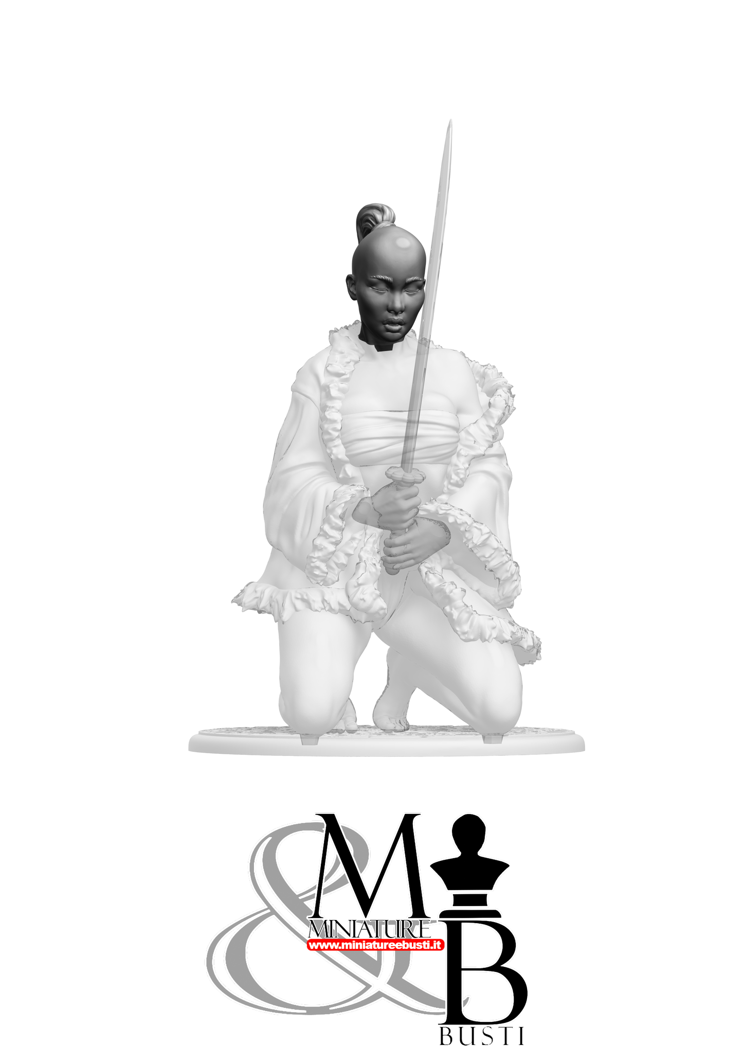 The Crimson Cat - Samurai girl - Head 2 Opz Part
