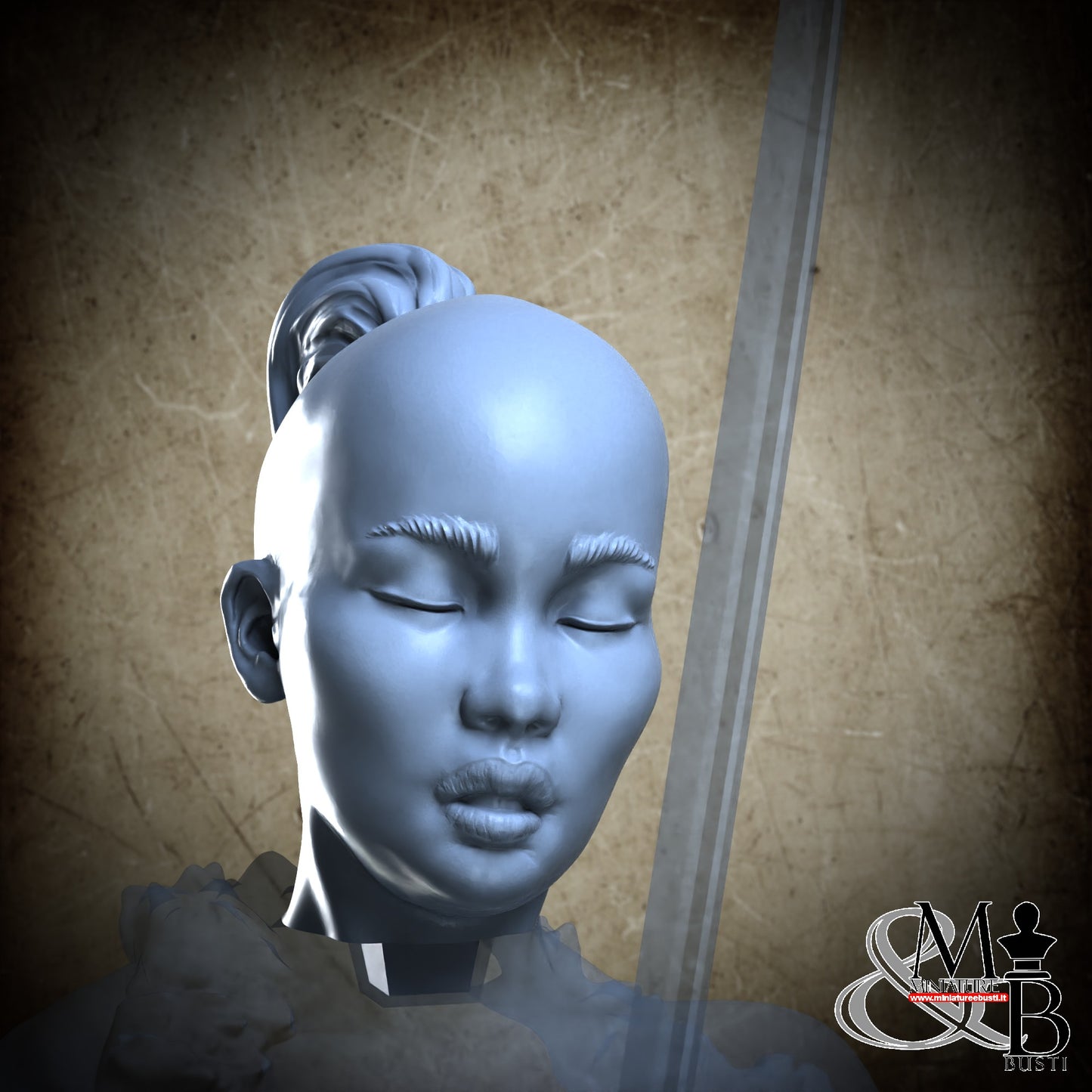 The Crimson Cat - Samurai girl - Head 2 Opz Part