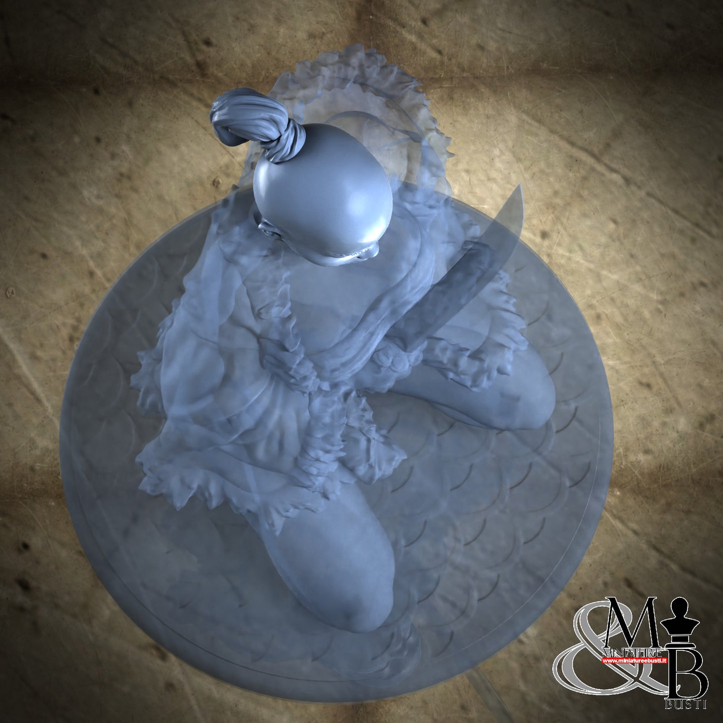 The Crimson Cat - Samurai girl - Head 2 Opz Part