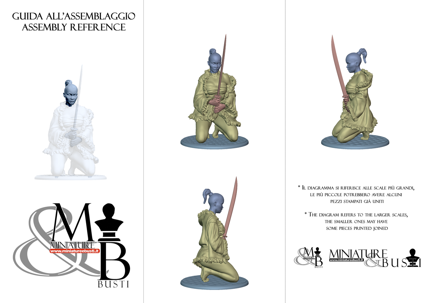 The Crimson Cat - Samurai girl - Head 2 Opz Part