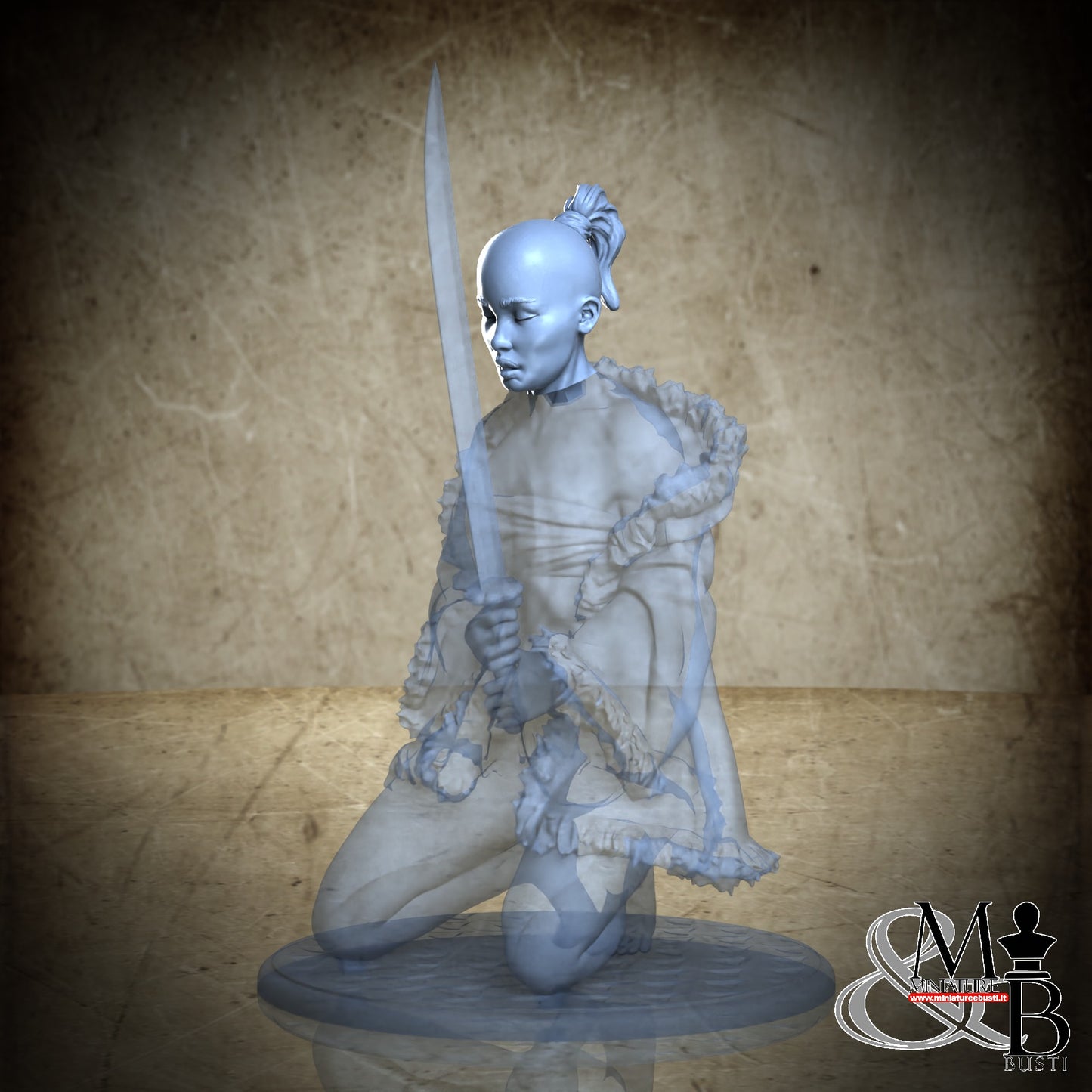 The Crimson Cat - Samurai girl - Head 2 Opz Part