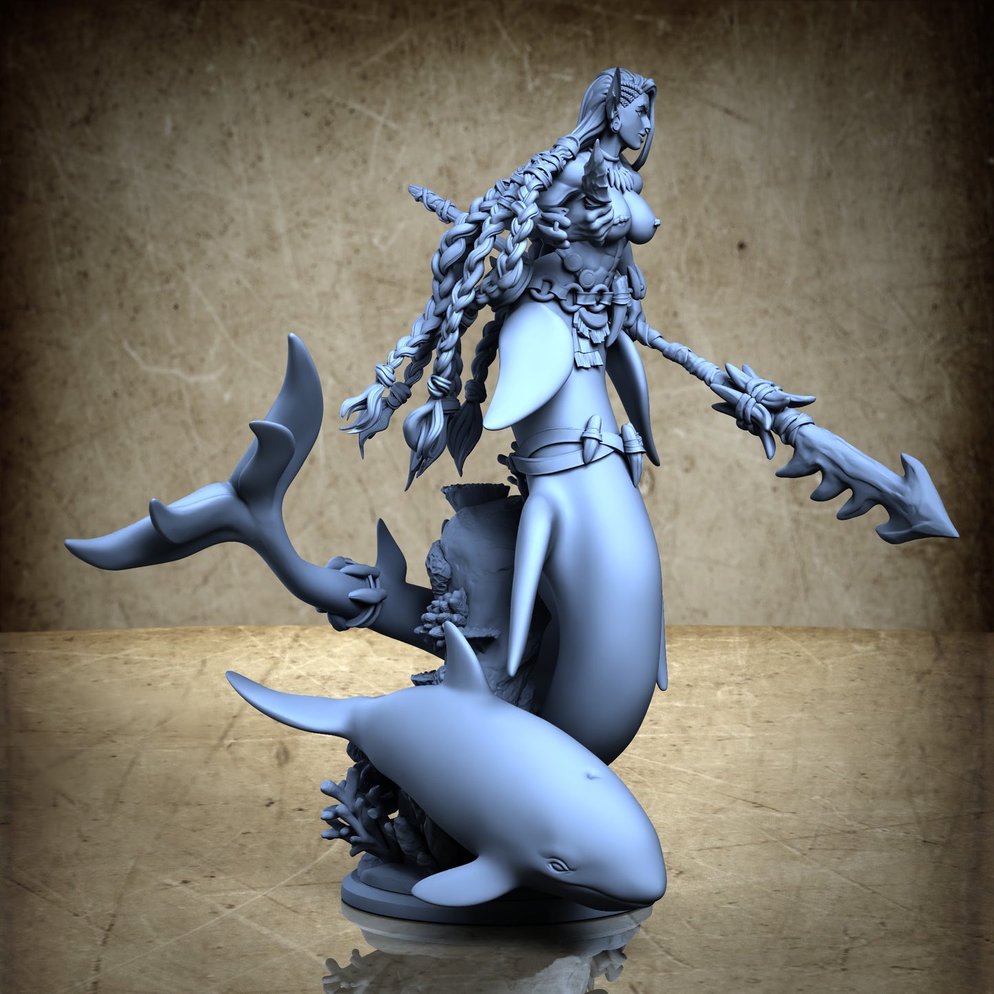 Dahana The Hunter (Mermaid Form) - NSFW
