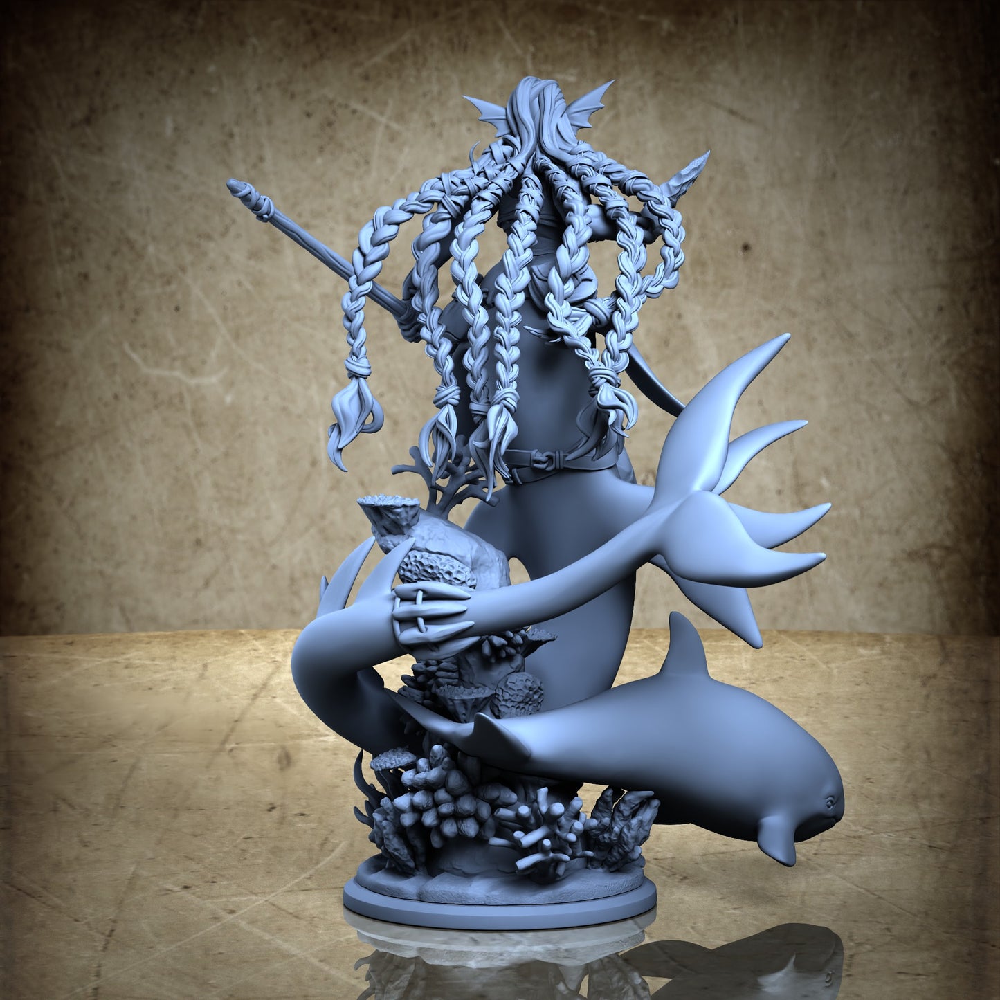 Dahana The Hunter (Mermaid Form) - SFW