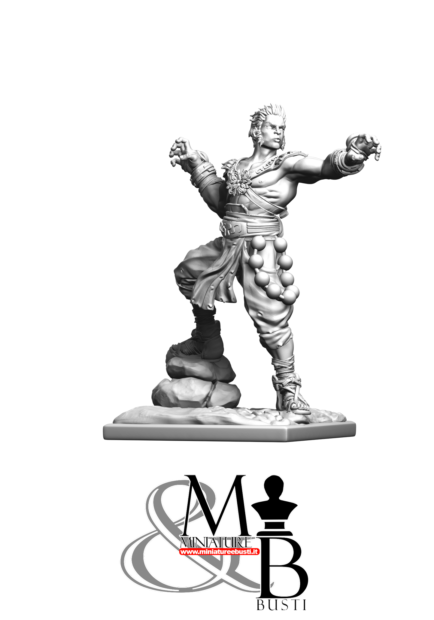 Dewan the monk - Human Form