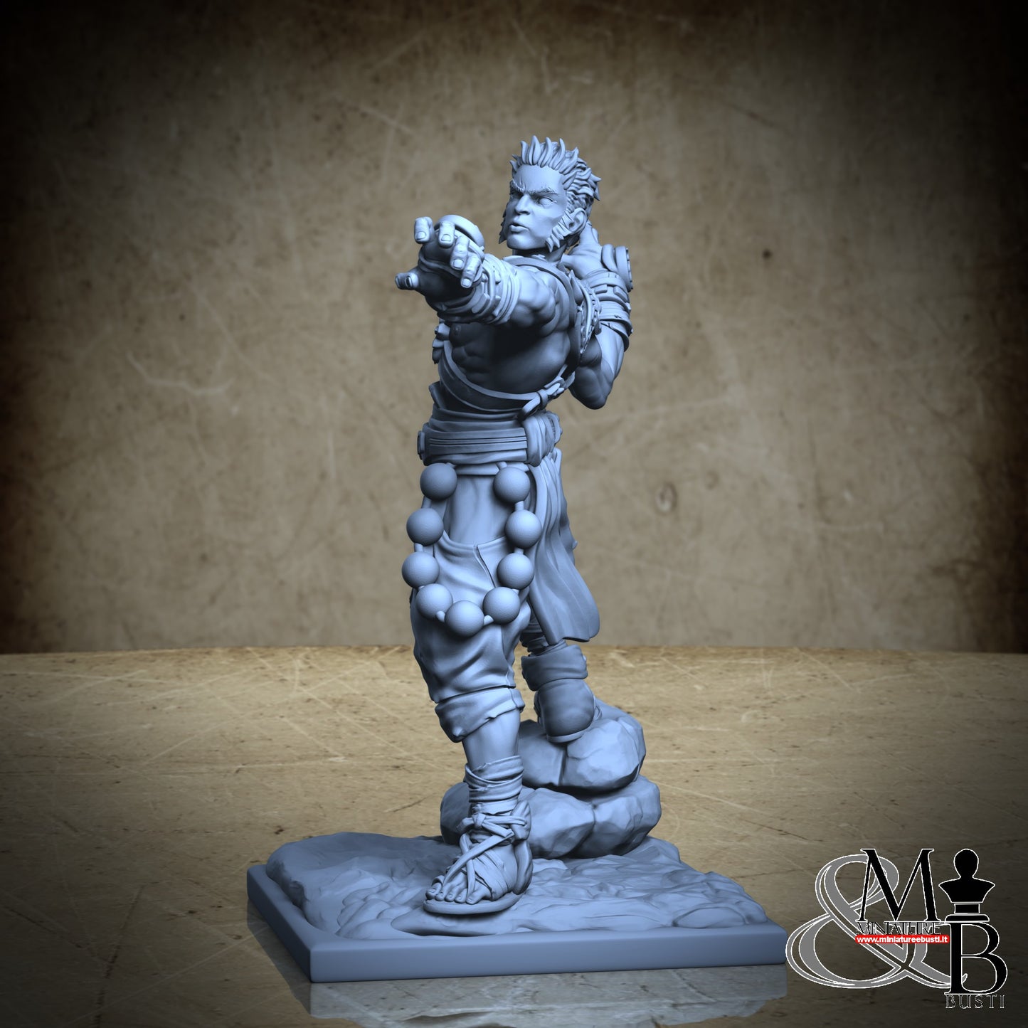Dewan the monk - Human Form