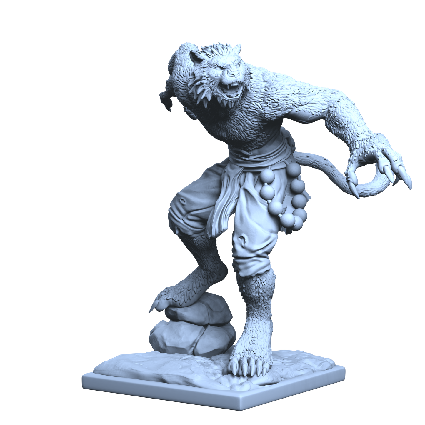 Dewan the monk - Weretiger Form