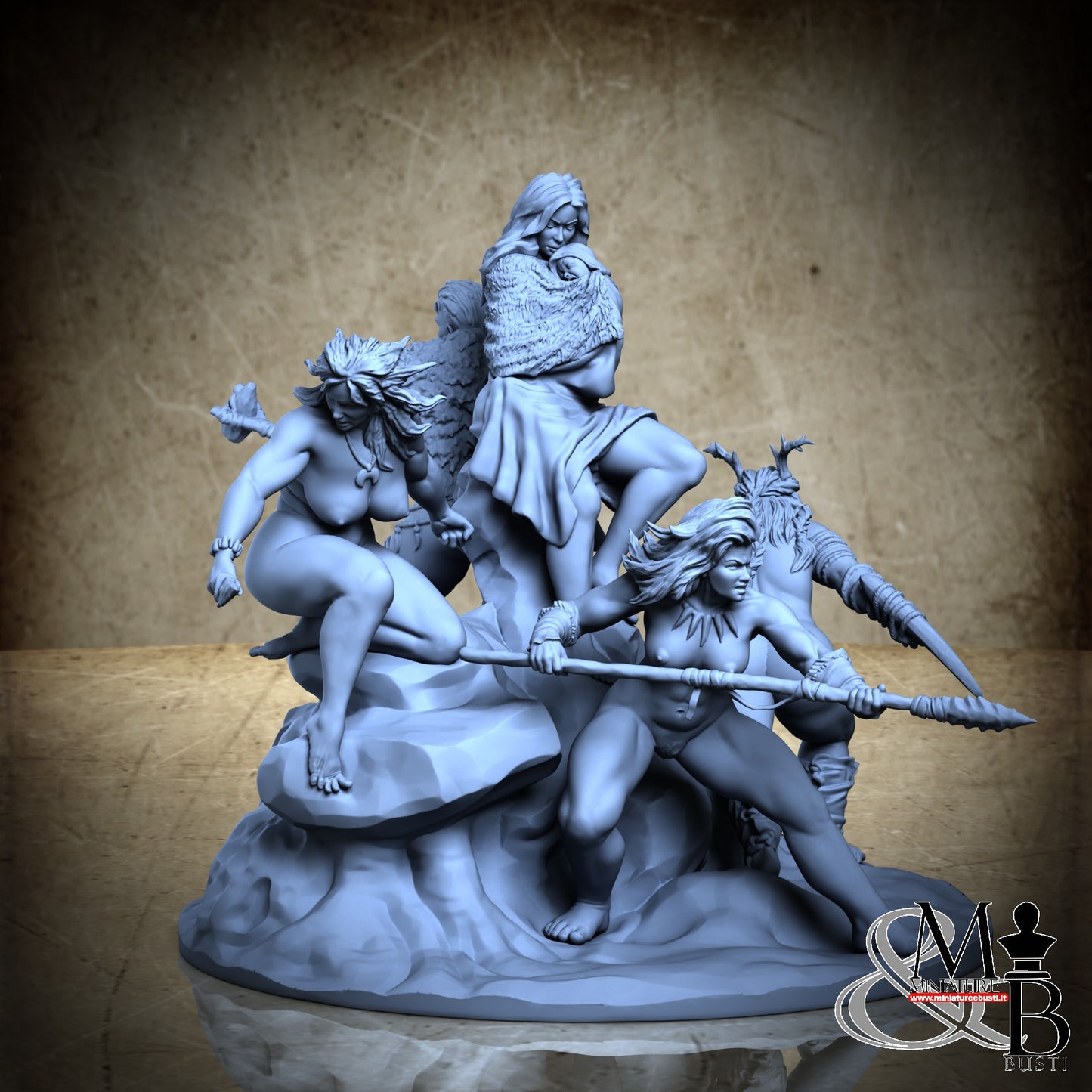The Tribe diorama - Diorama NSFW
