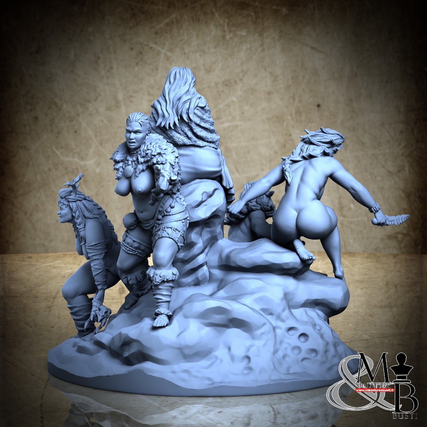 The Tribe diorama - Diorama NSFW
