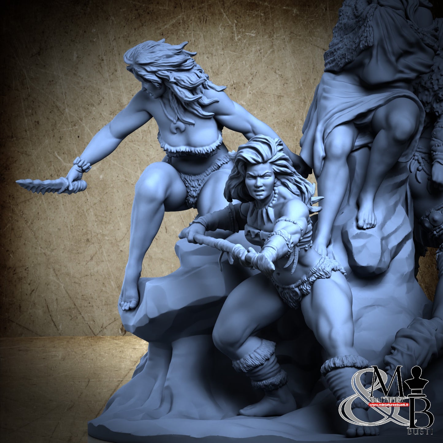 The Tribe diorama - Diorama SFW