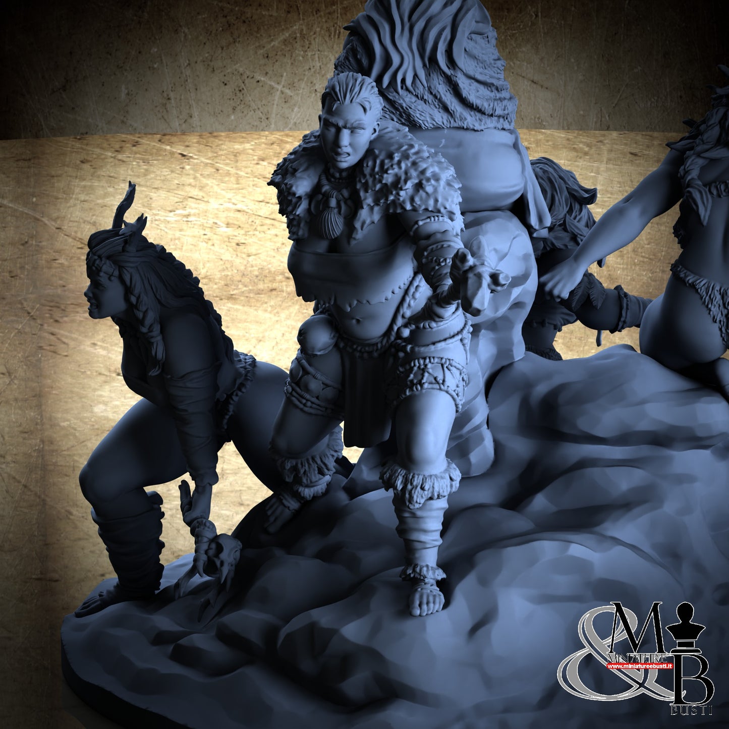 The Tribe diorama - Diorama SFW