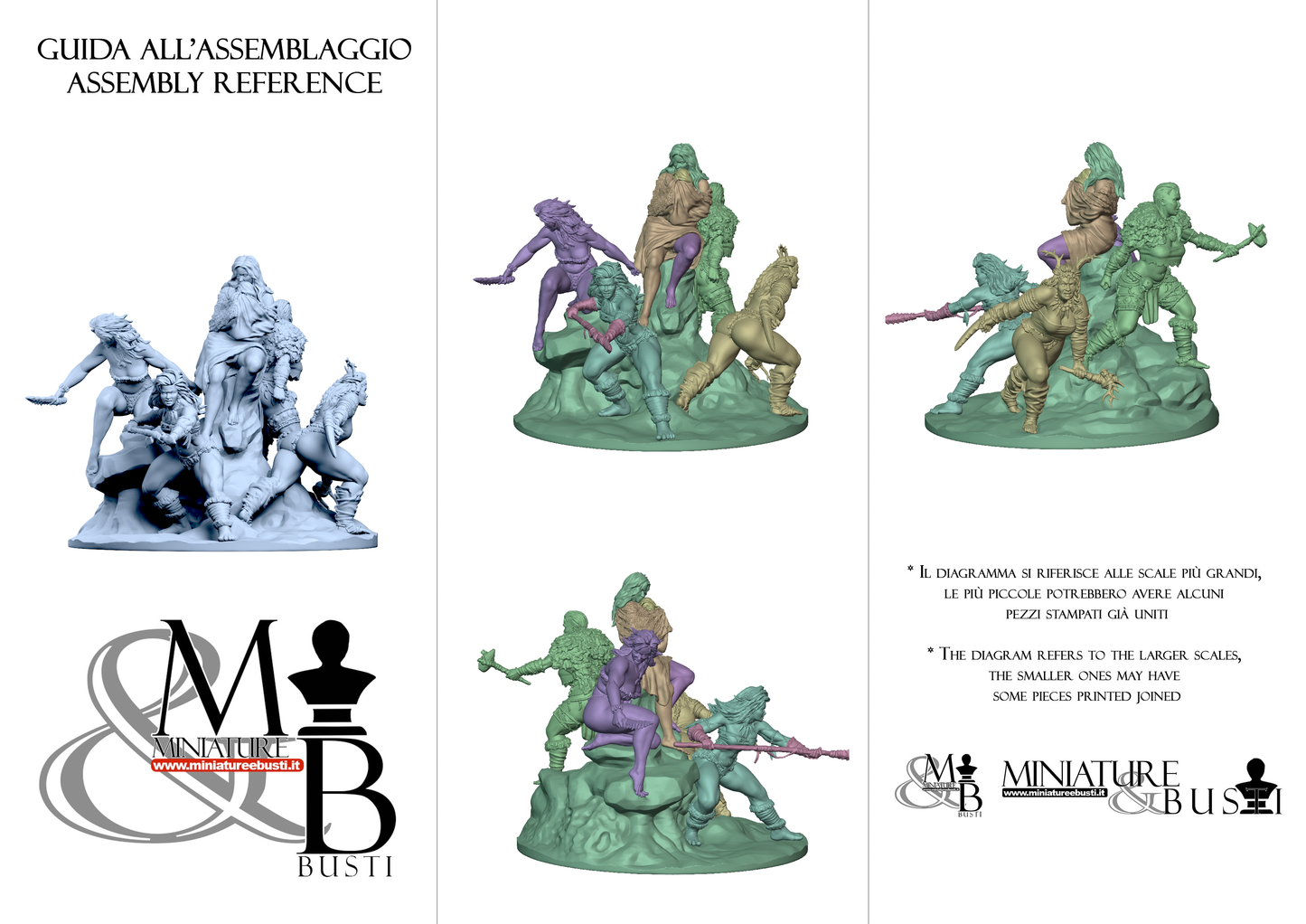 The Tribe diorama - Diorama SFW