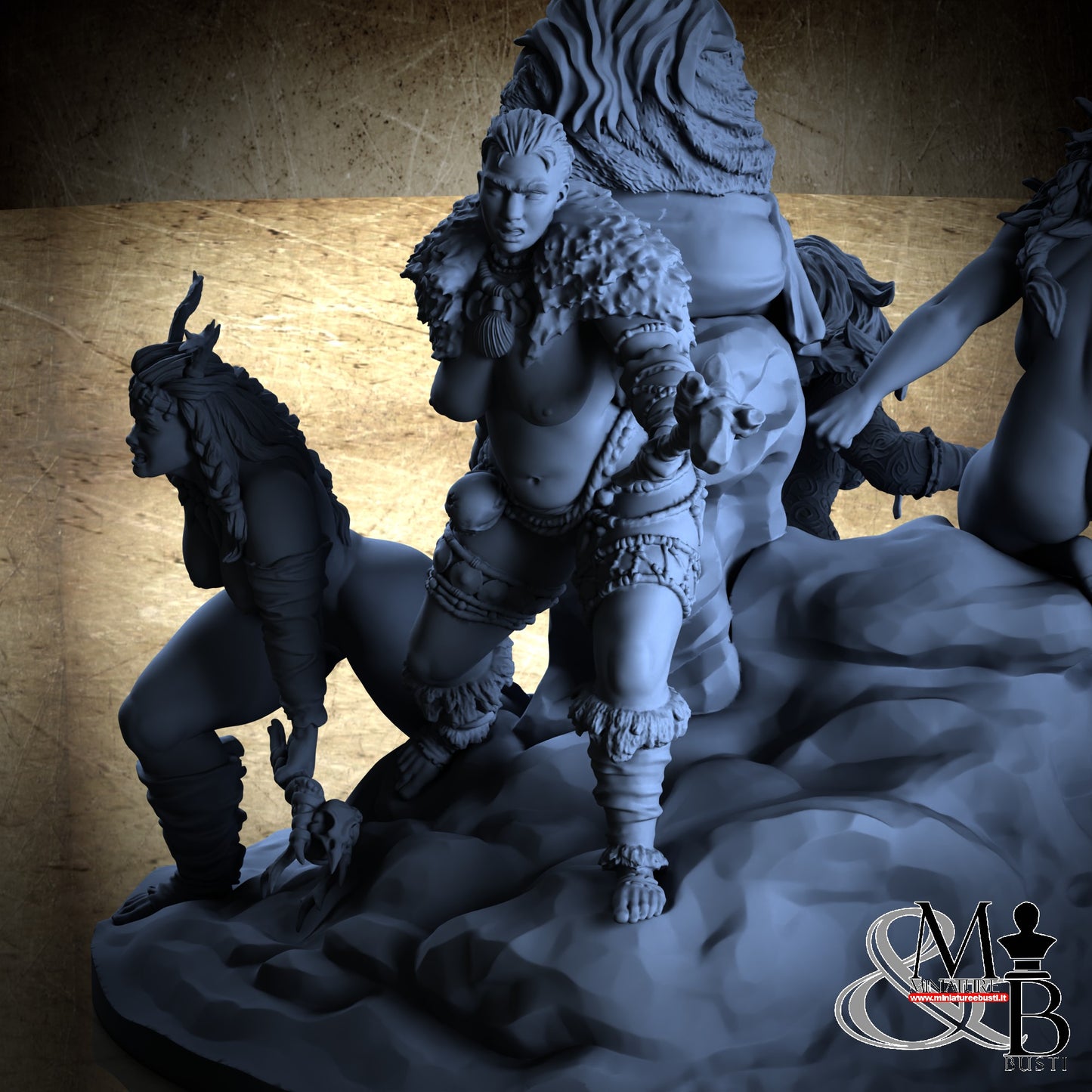 The Tribe diorama - Diorama NSFW Arrah Tatooed