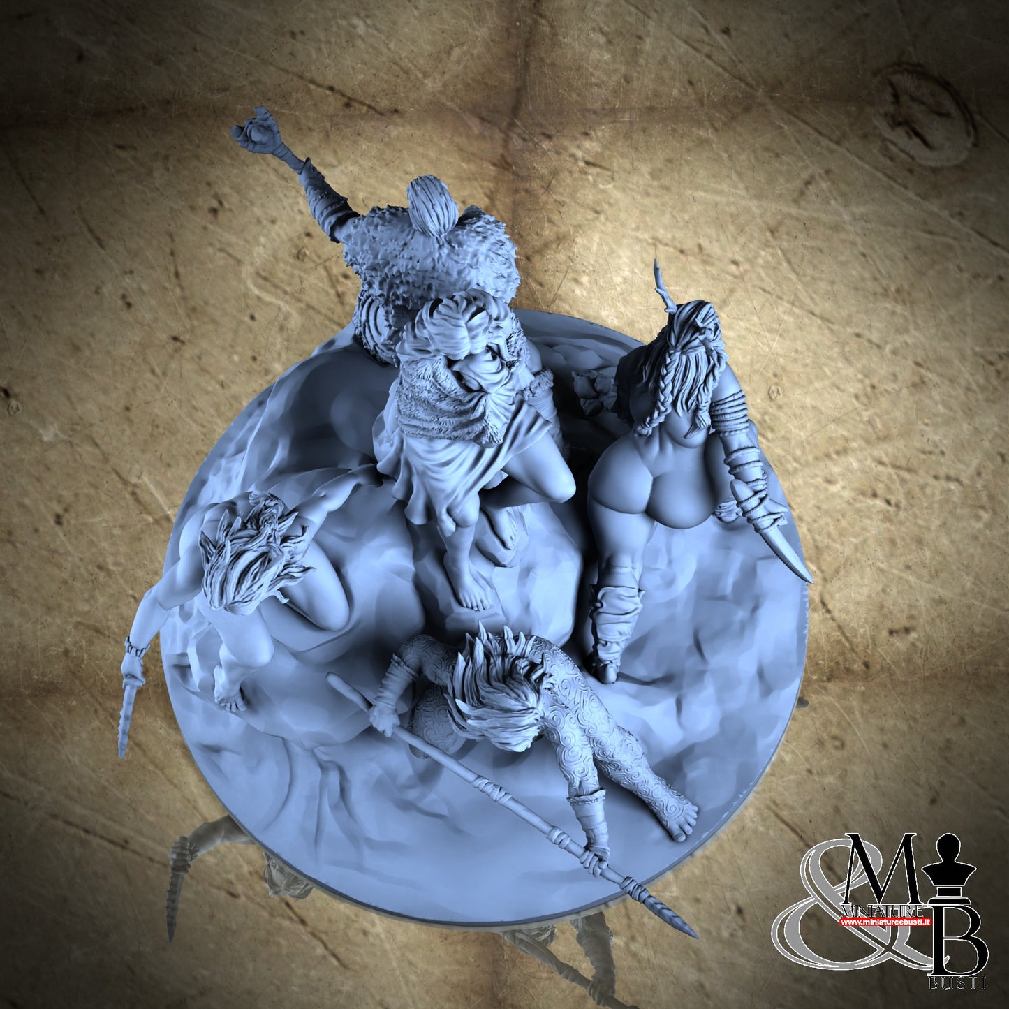 The Tribe diorama - Diorama NSFW Arrah Tatooed