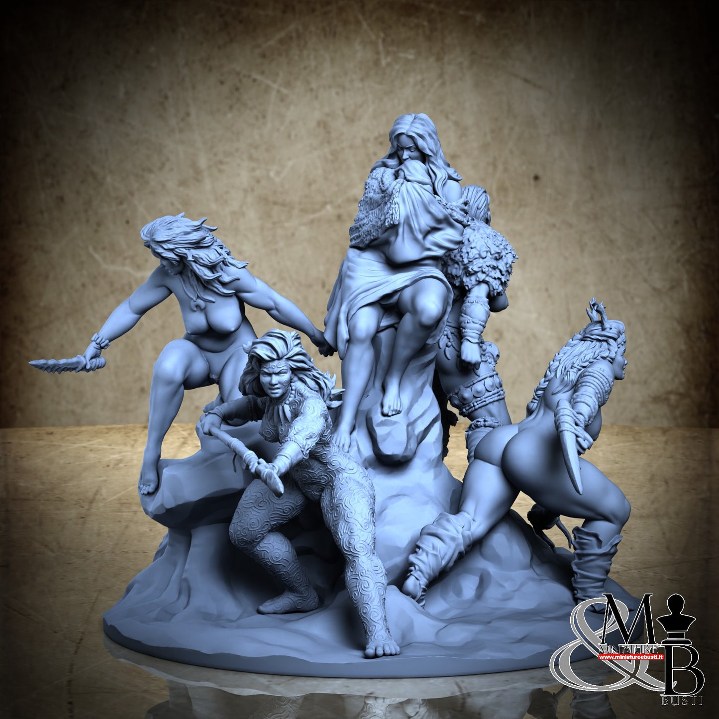 The Tribe diorama - Diorama NSFW Arrah Tatooed