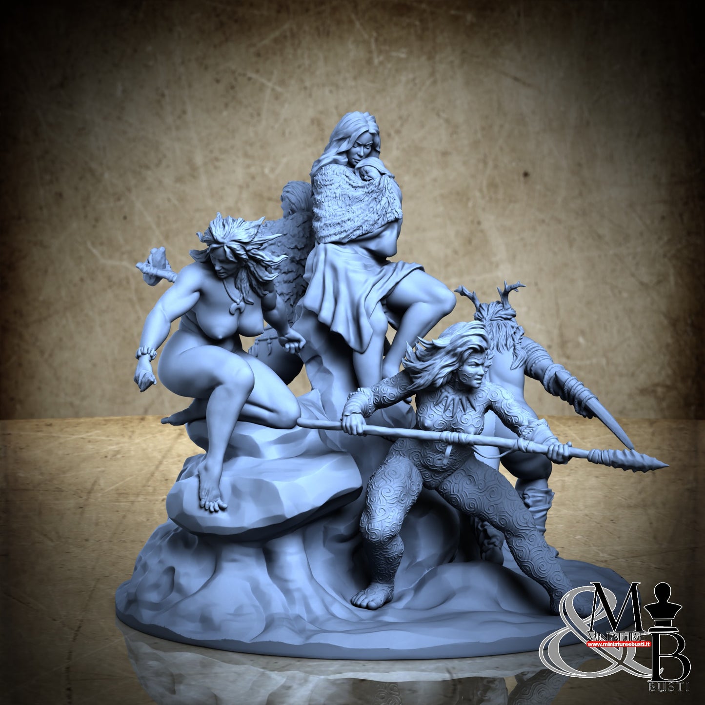 The Tribe diorama - Diorama NSFW Arrah Tatooed
