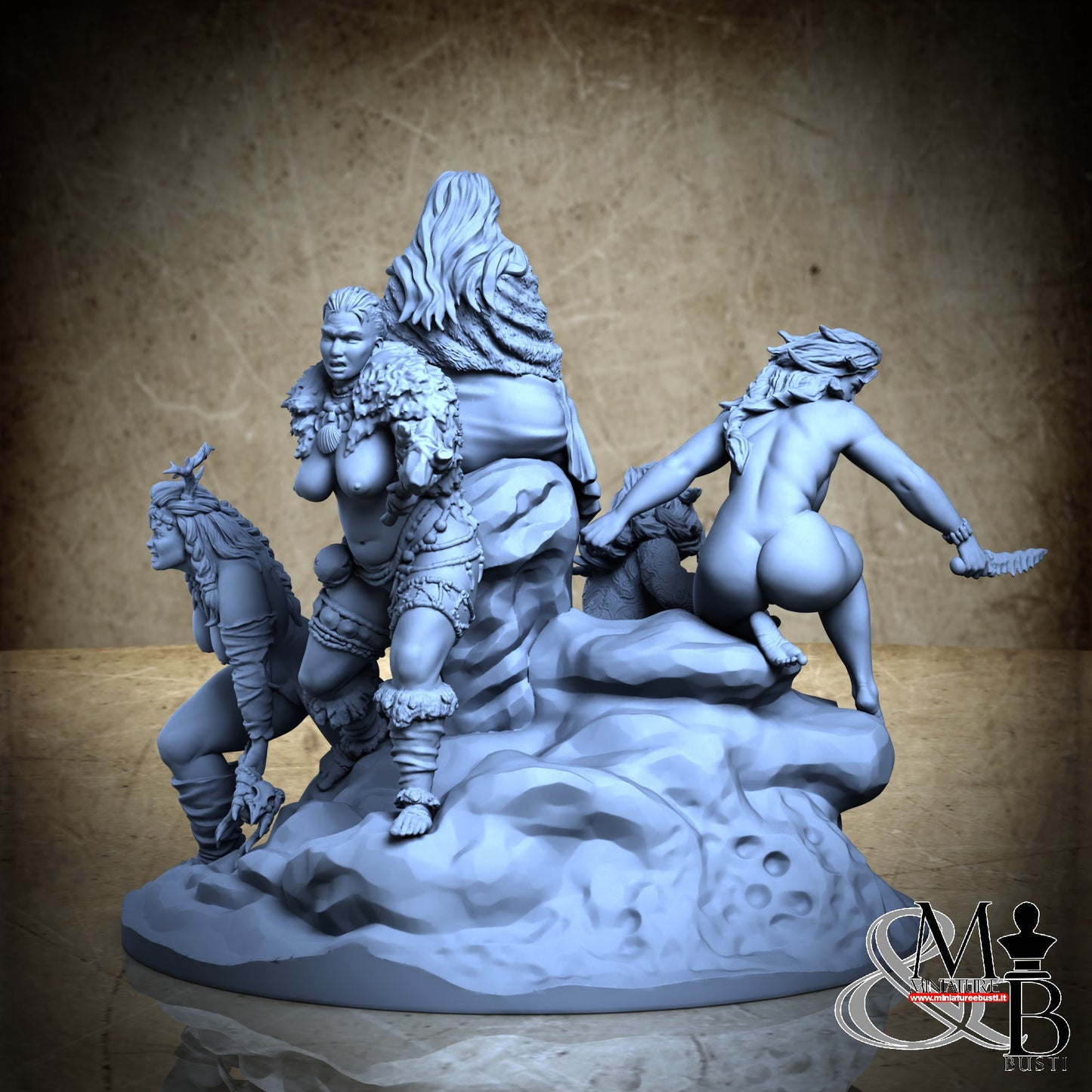 The Tribe diorama - Diorama NSFW Arrah Tatooed