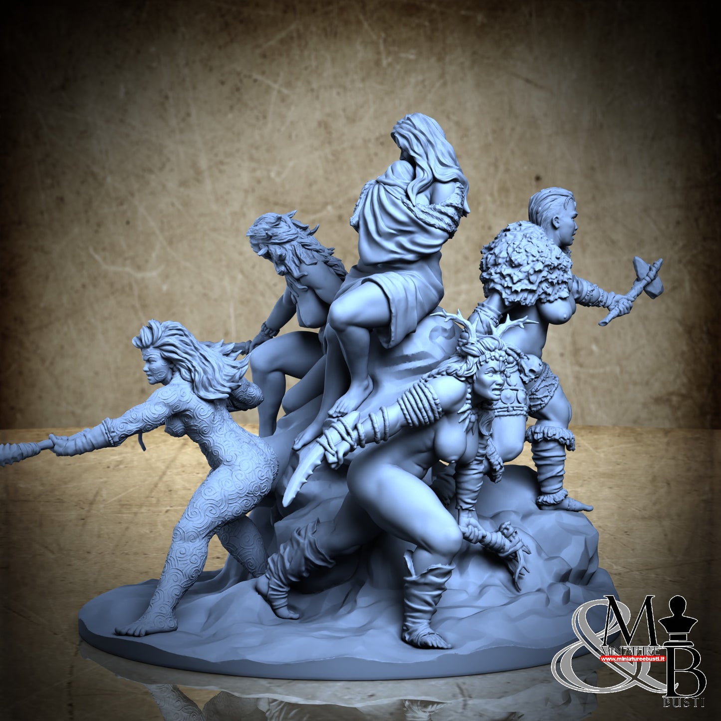 The Tribe diorama - Diorama NSFW Arrah Tatooed