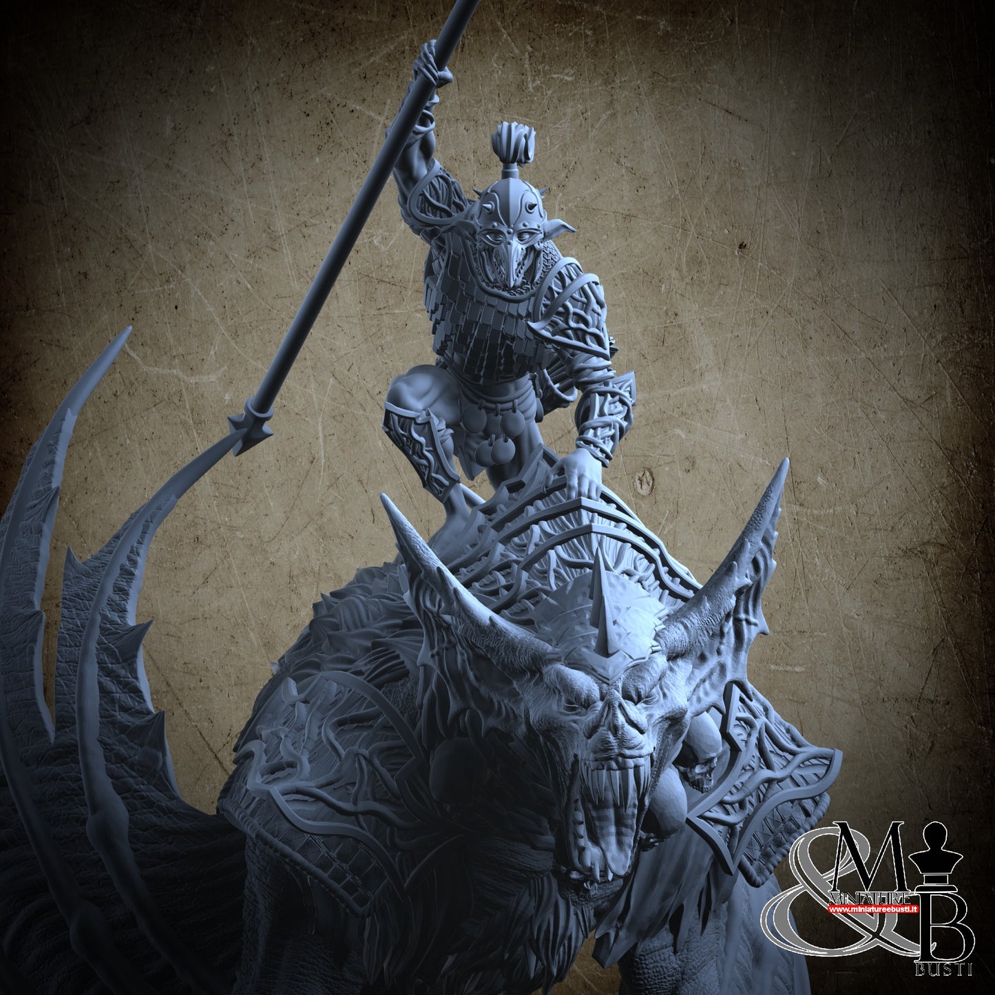 Dire Bat Riders - Pose 02