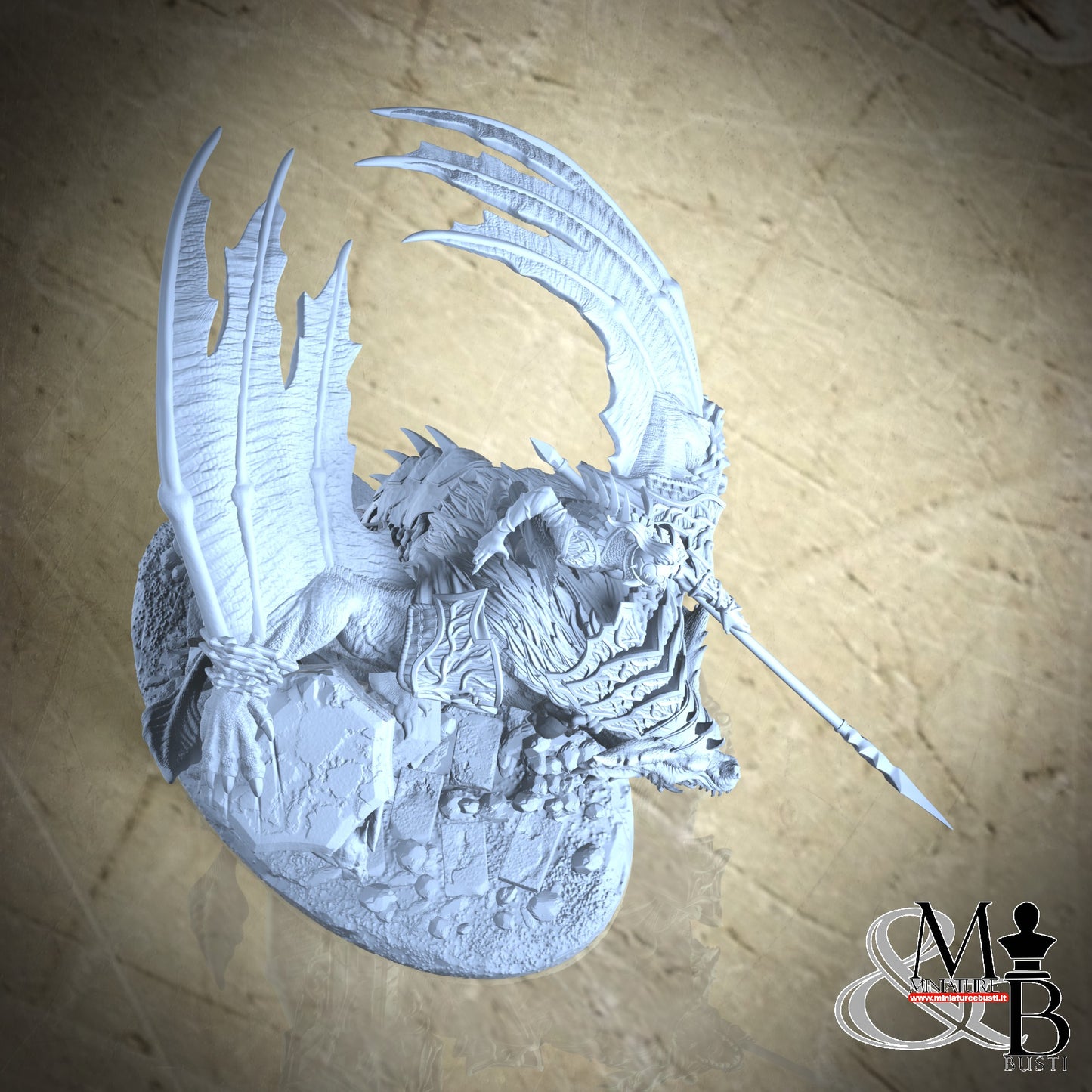 Dire Bat Riders - Pose 03