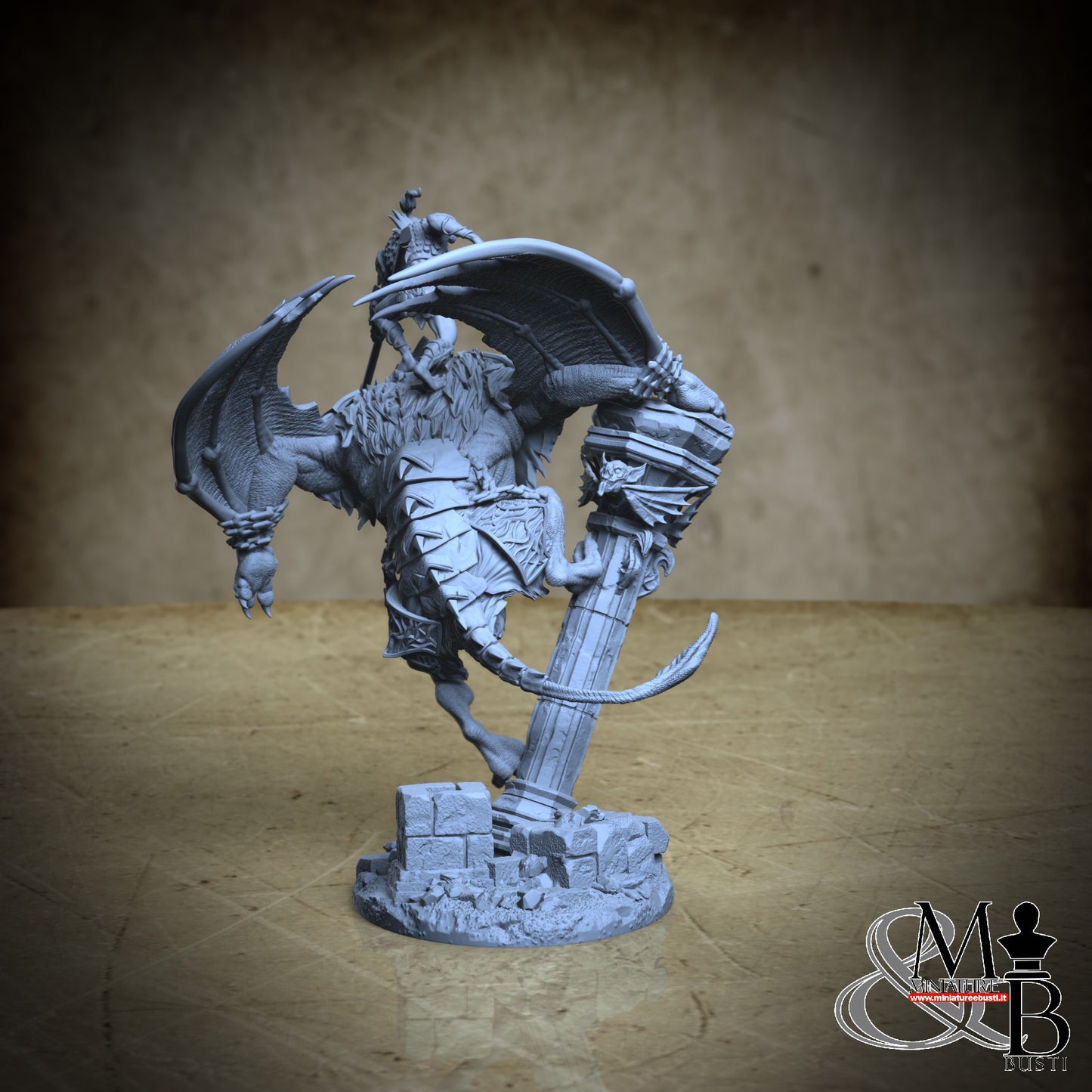 Dire Bat Riders - Pose 03