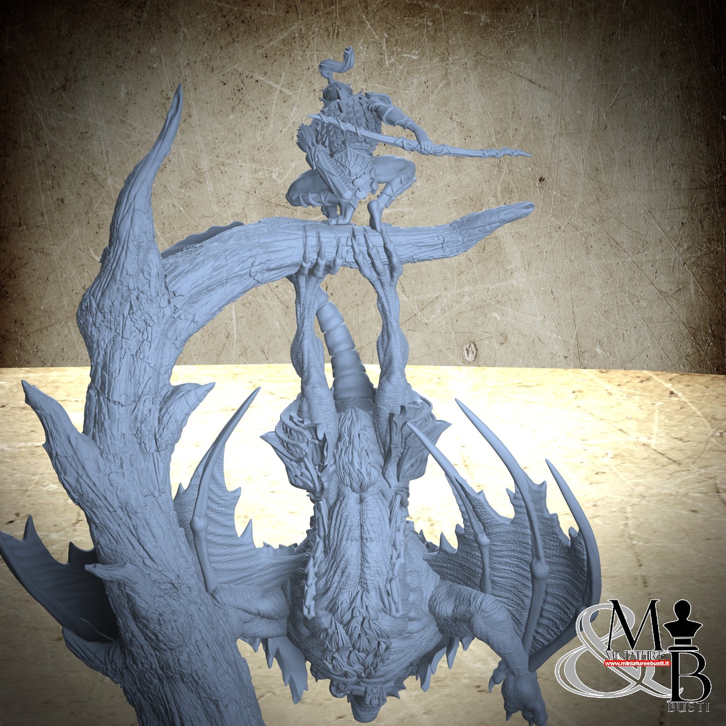 Dire Bat Riders - Pose 04