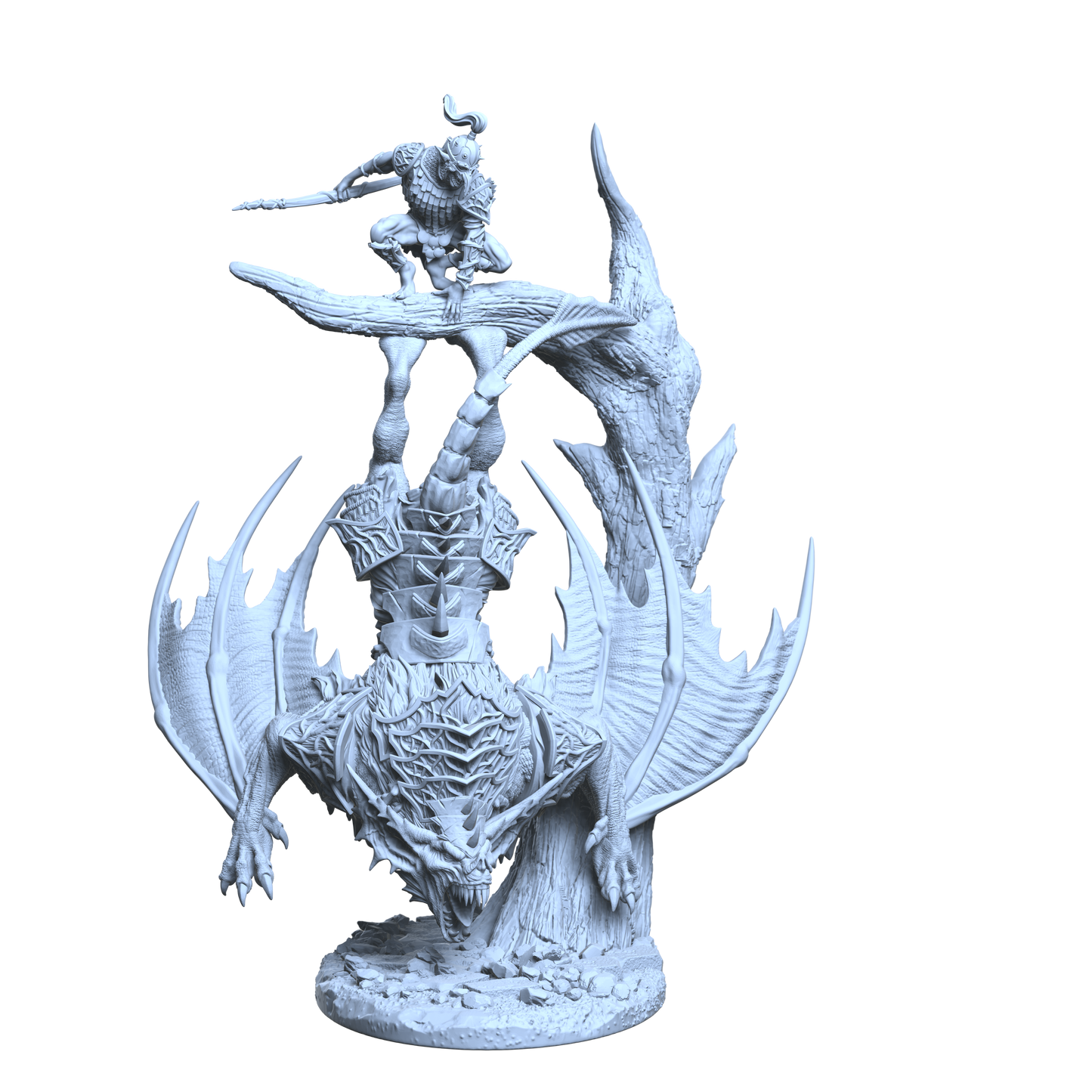Dire Bat Riders - Pose 04