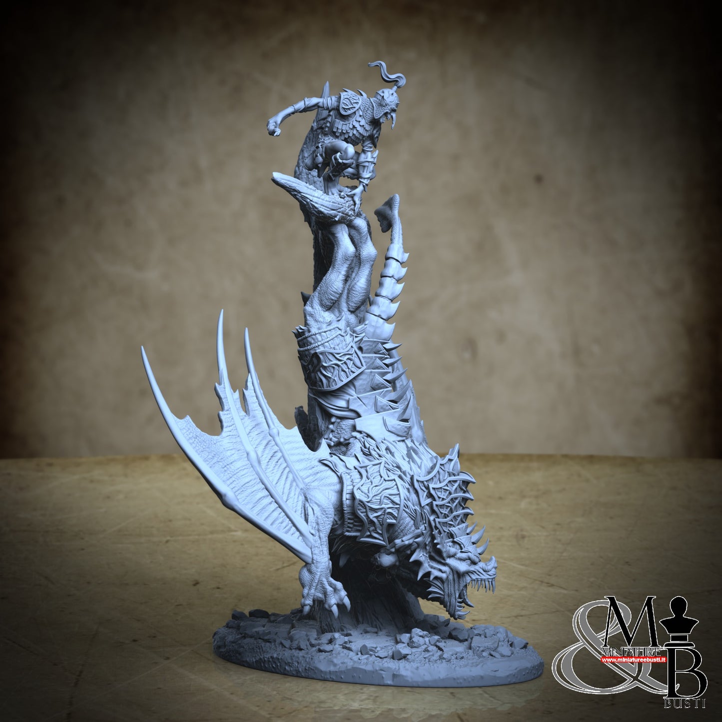 Dire Bat Riders - Pose 04