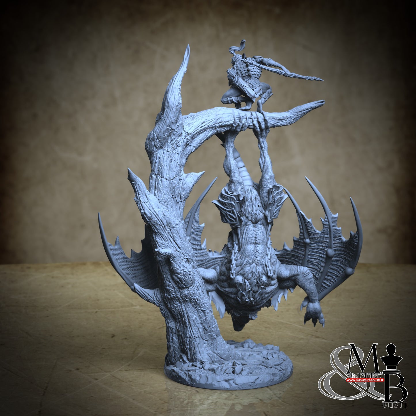 Dire Bat Riders - Pose 04