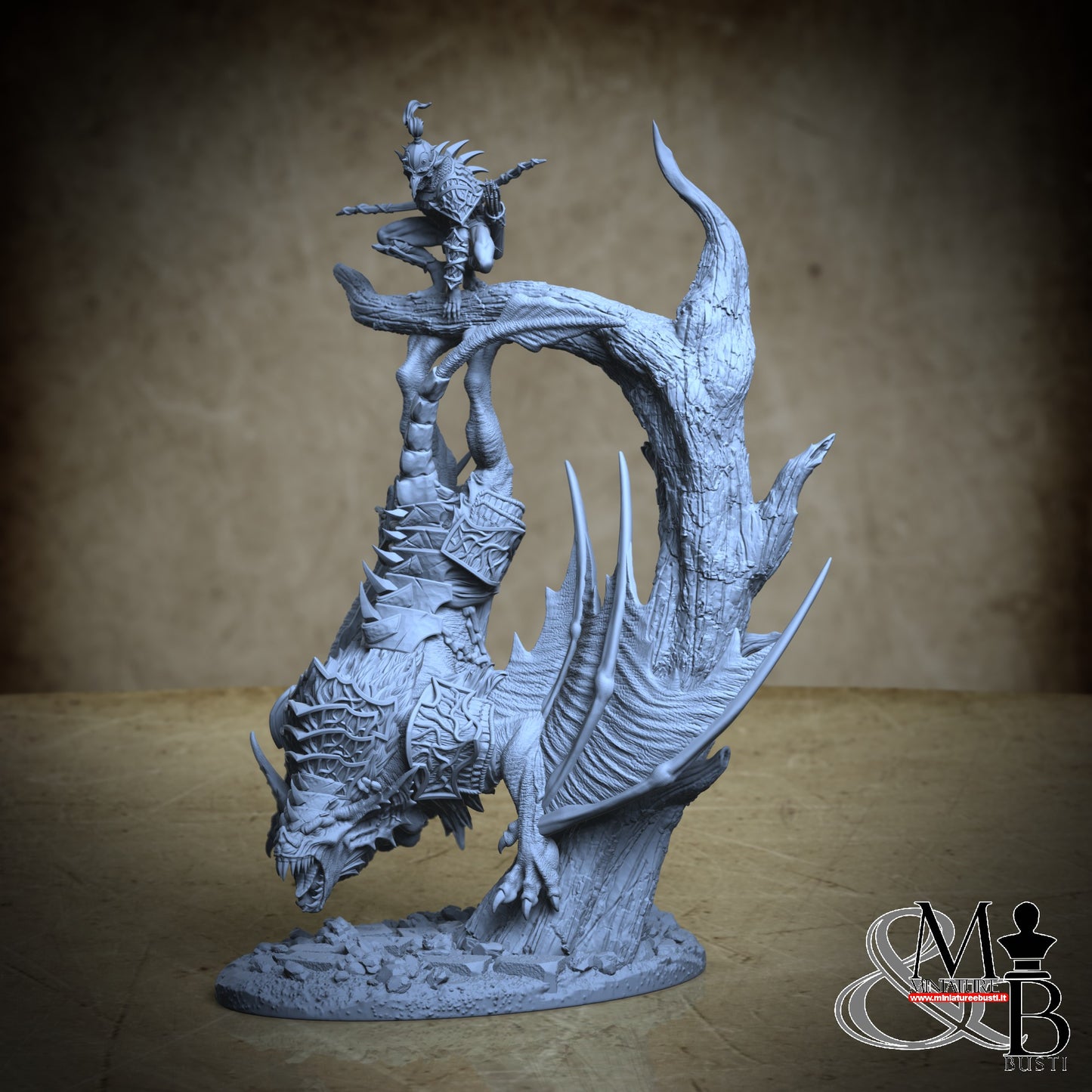 Dire Bat Riders - Pose 04