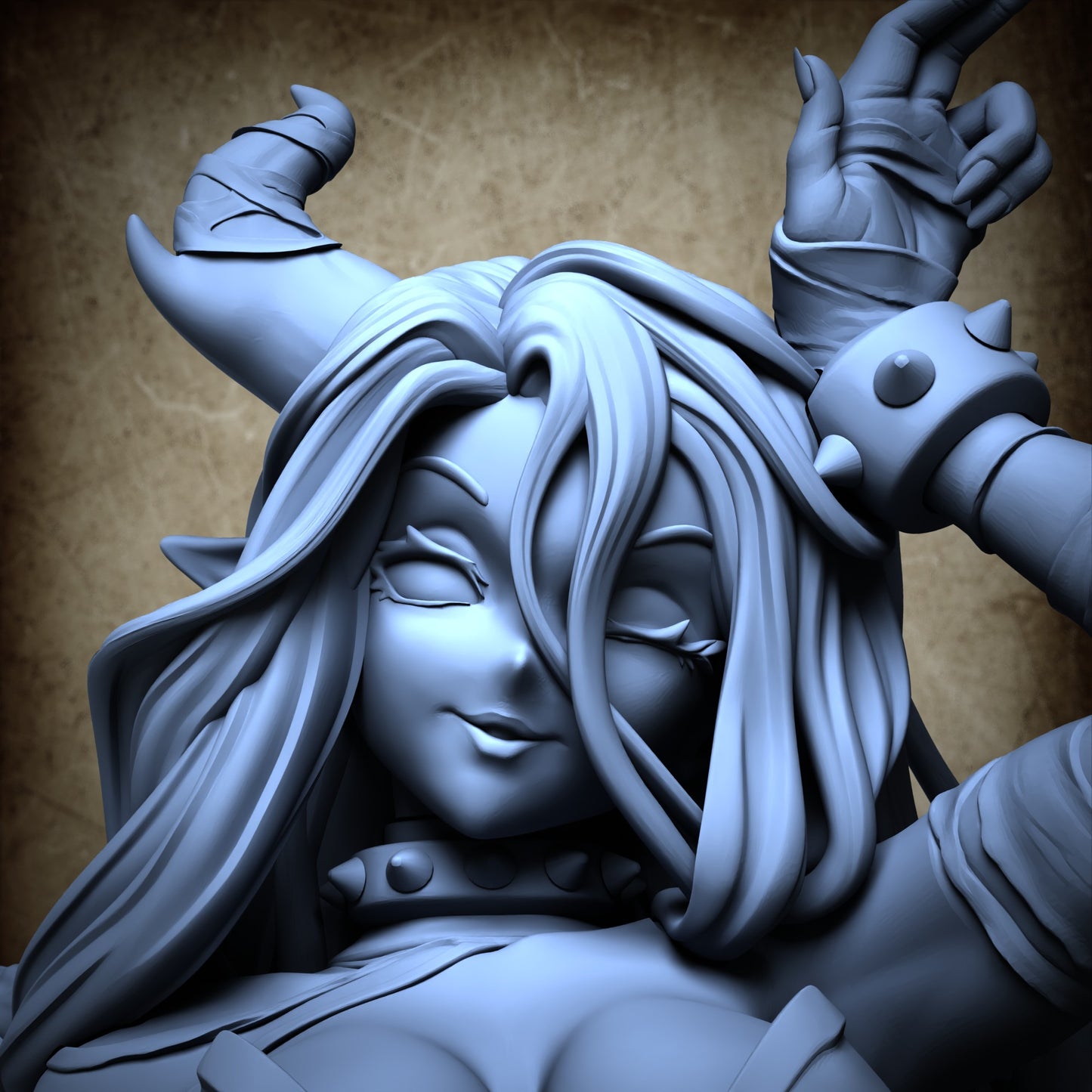 Dracia - Dragon girl pin-up - Standard Bounded