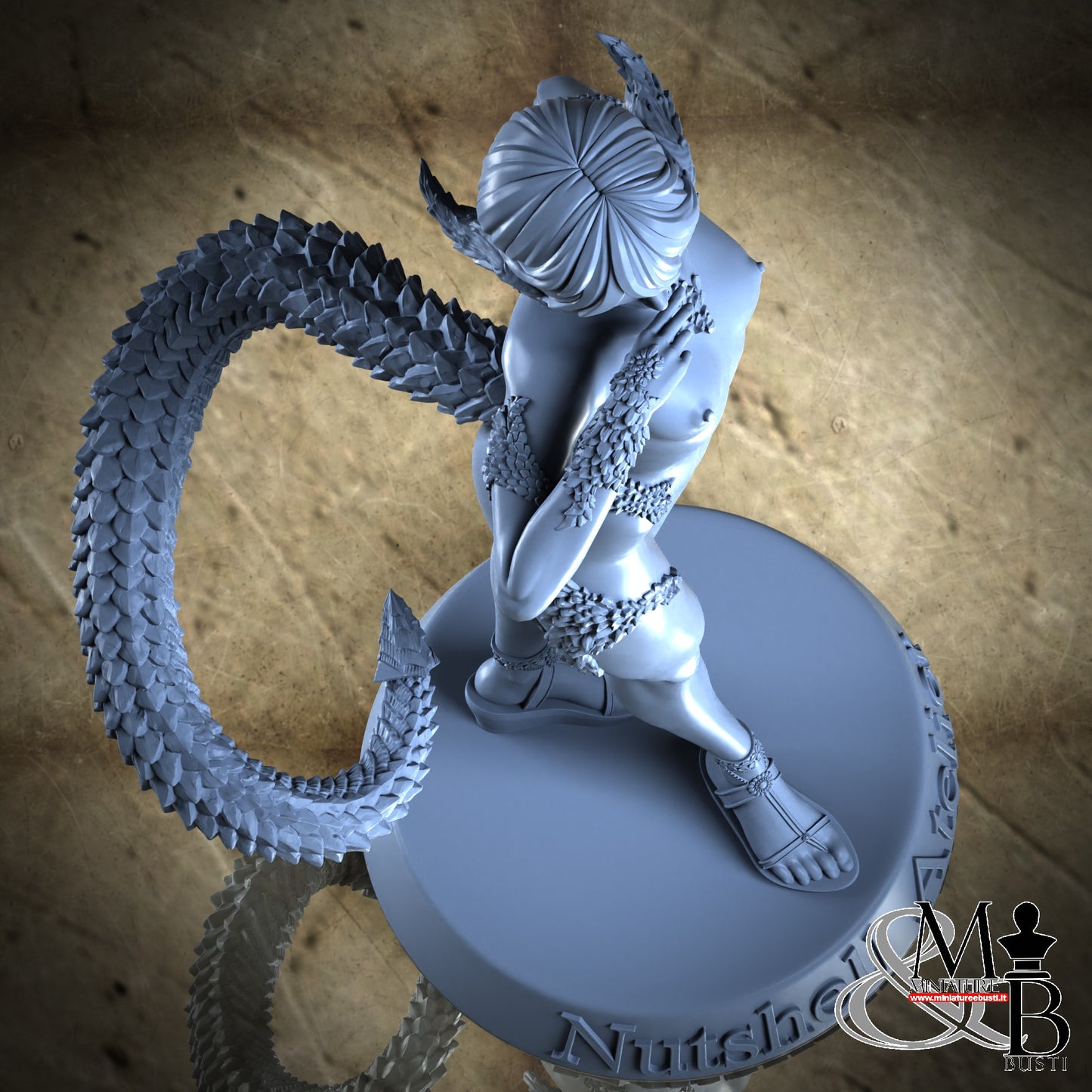 Draconic Girl - Nude