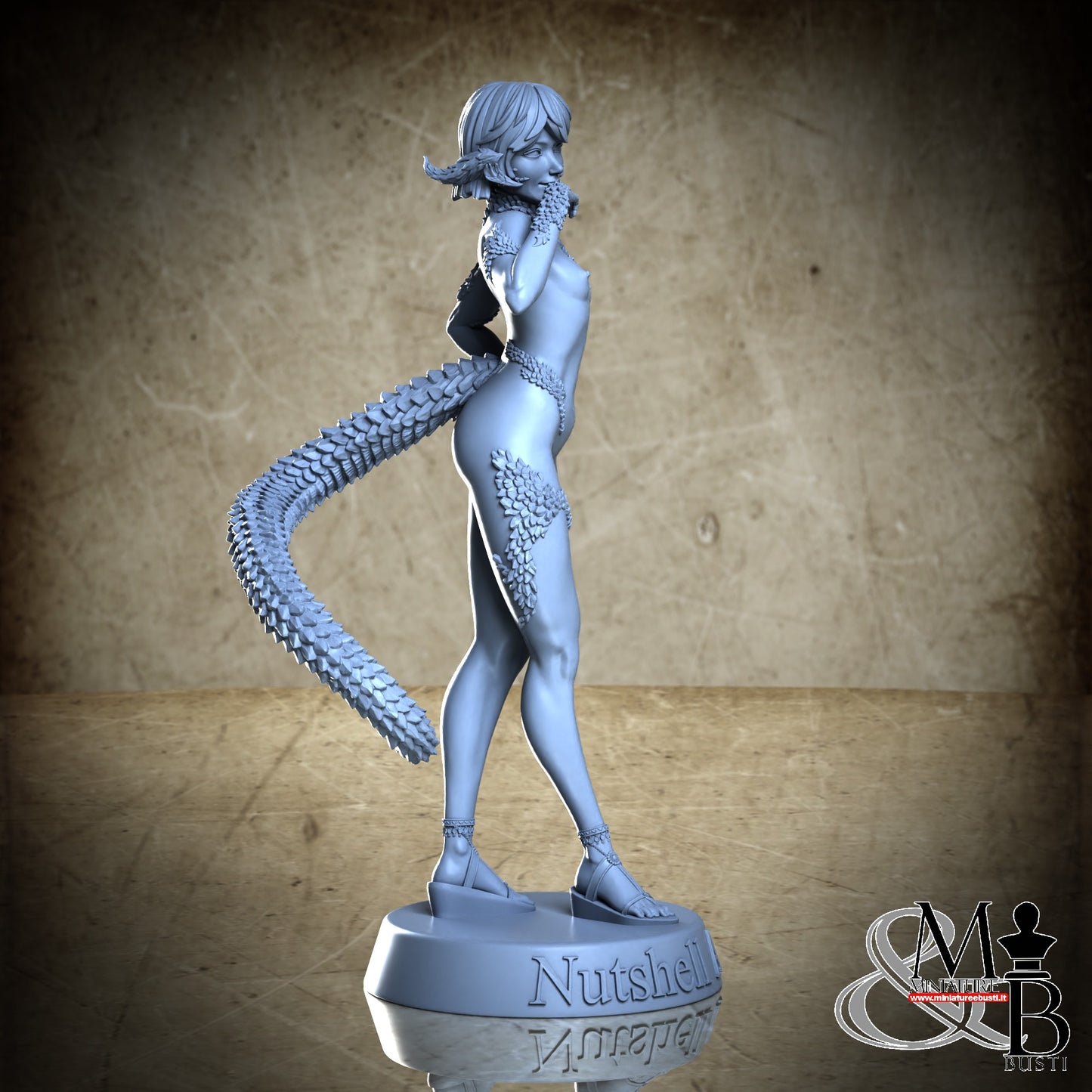 Draconic Girl - Nude