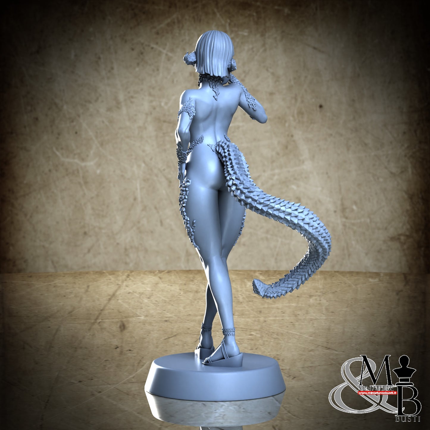 Draconic Girl - Nude