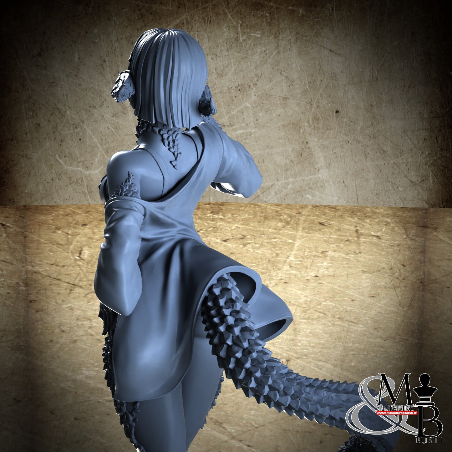 Draconic Girl - Underwear with shirt