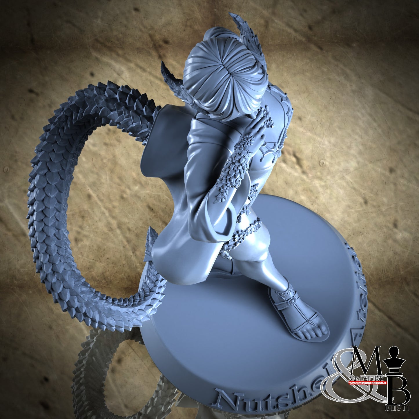 Draconic Girl - Underwear with shirt