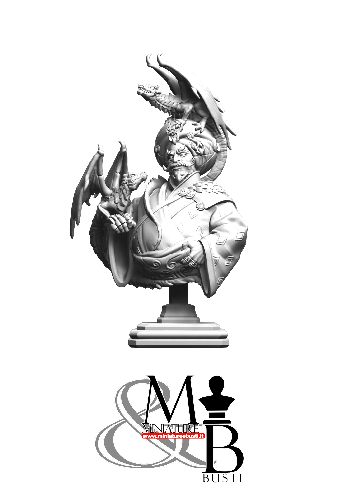Dragon Merchant Bust