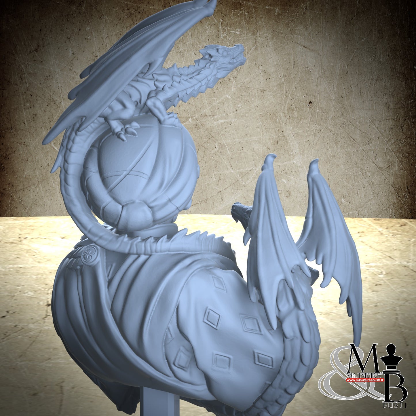 Dragon Merchant Bust