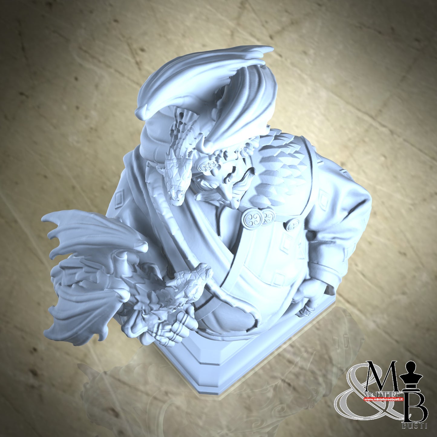 Dragon Merchant Bust
