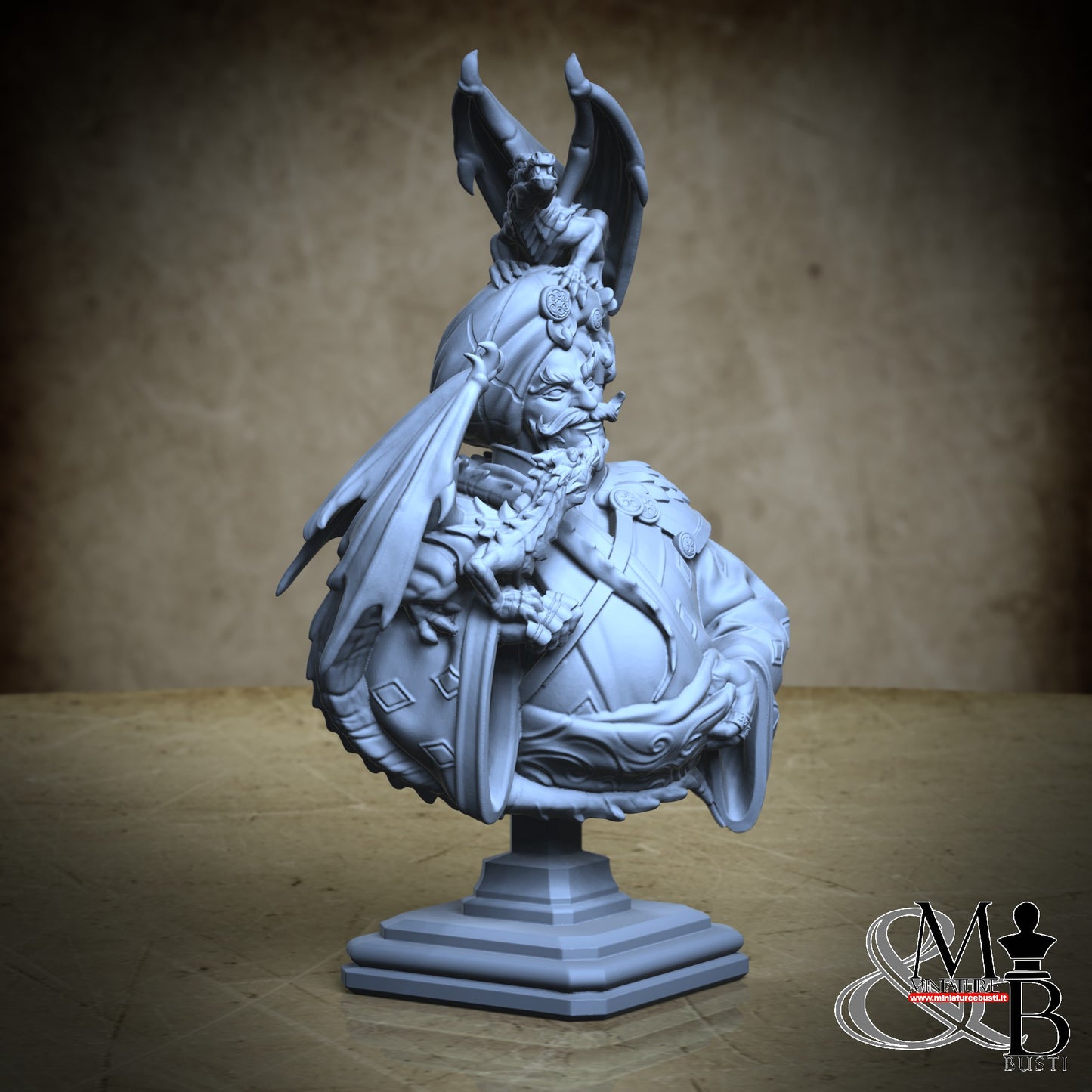 Dragon Merchant Bust