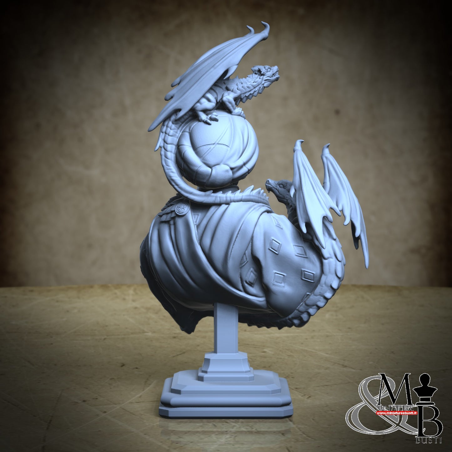 Dragon Merchant Bust