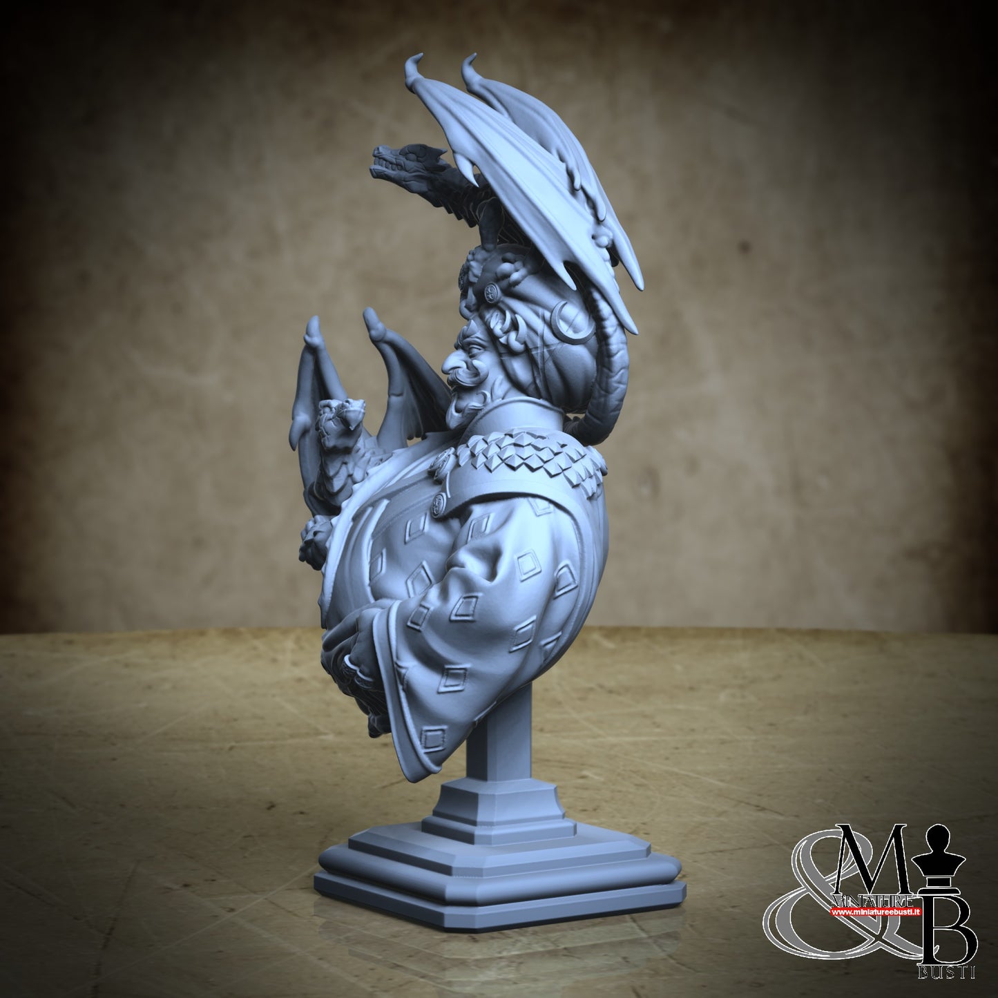 Dragon Merchant Bust