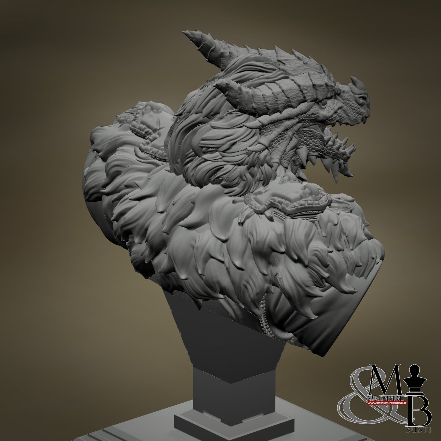 Dragon Blood Clan - Busto Druido