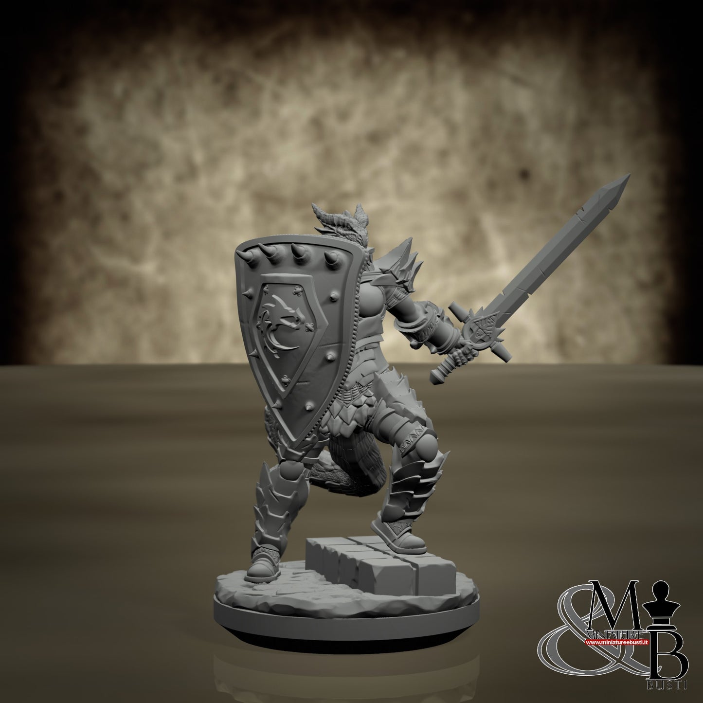 Dragon Blood Knights - Pose 1