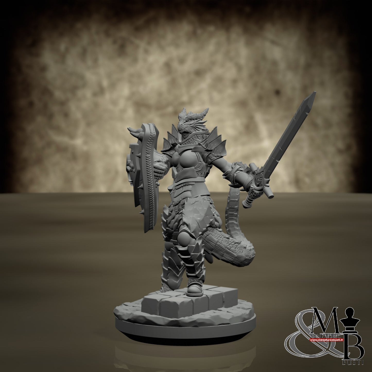 Dragon Blood Knights - Pose 1